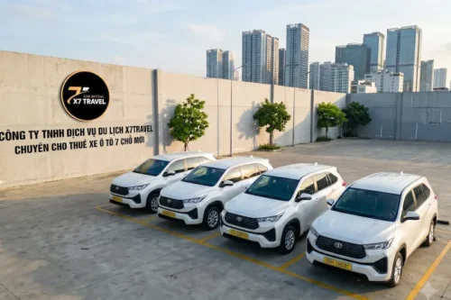 X7Travel cho thuê xe có tài xế TP.HCM