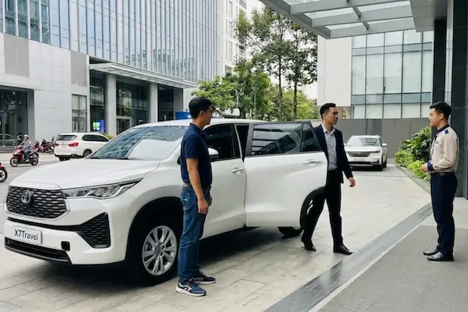 thuê xe 7 chỗ đưa đón chuyên gia doanh nghiệp TP.HCM